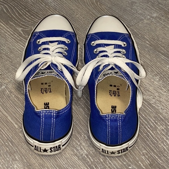 Converse All Star Blue Sneakers Summer Beach Vacation Skater Punk Rock - Picture 9 of 12